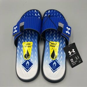 Under Armour Mercenary Slides, Water Friendly Sandals. Mens Sz 12, Wmns Sz 13.5